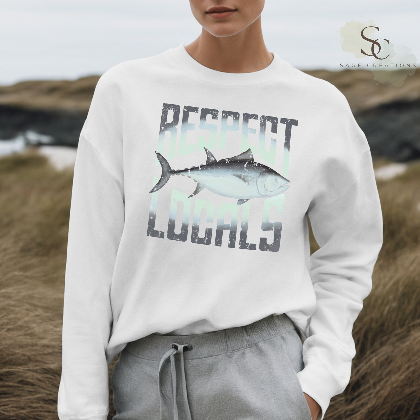 Respect Locals - TUNA muted - FULL FRONT