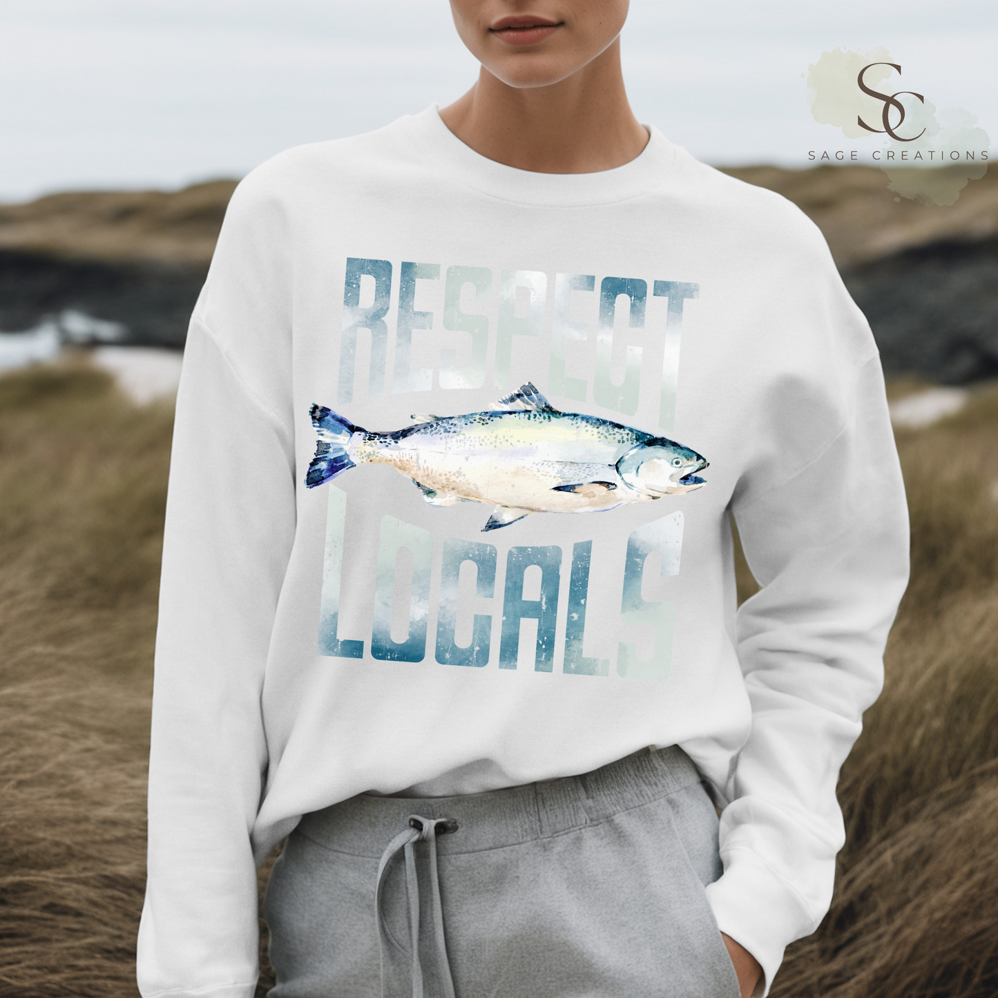 Salmon - Muted - Respect Locals