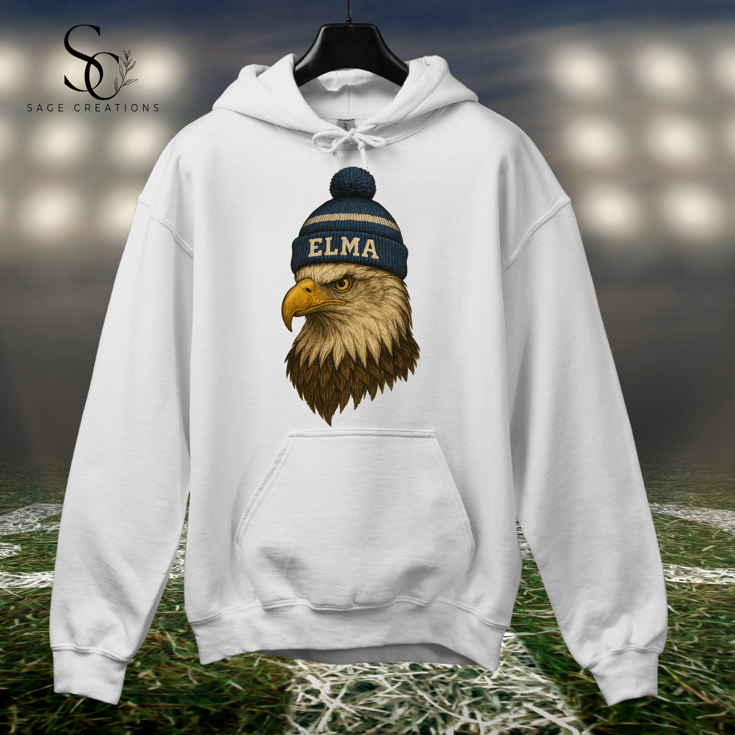 Realistic Vintage Eagle