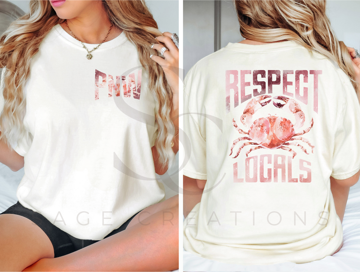 Respect Locals Back Design w/ Pocket