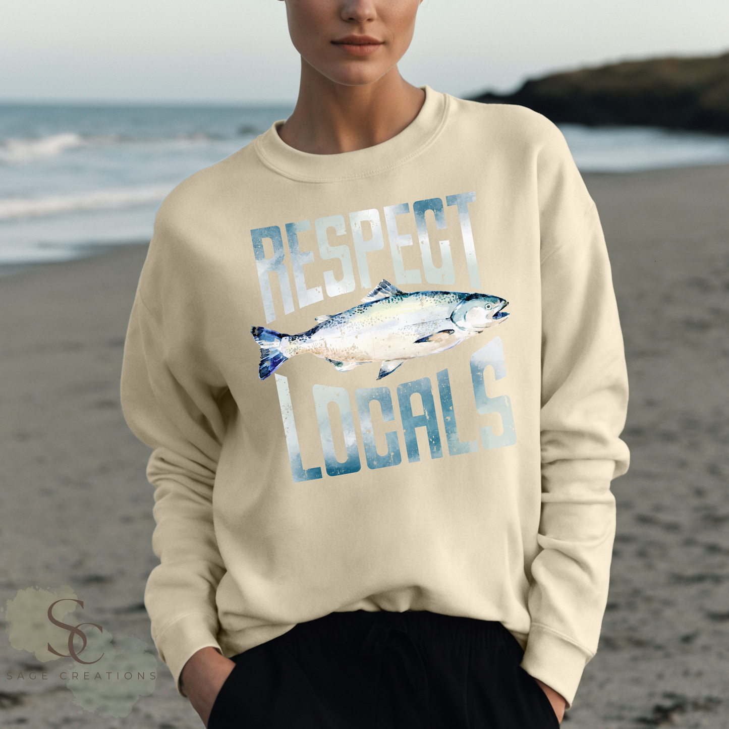 Salmon - Muted - Respect Locals